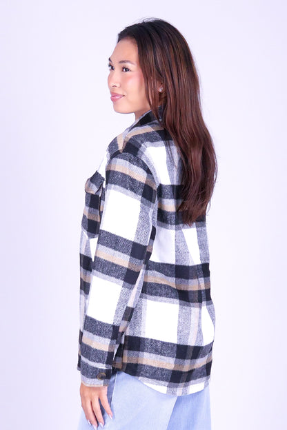 THE LONG WEEKEND PLAID SHACKET