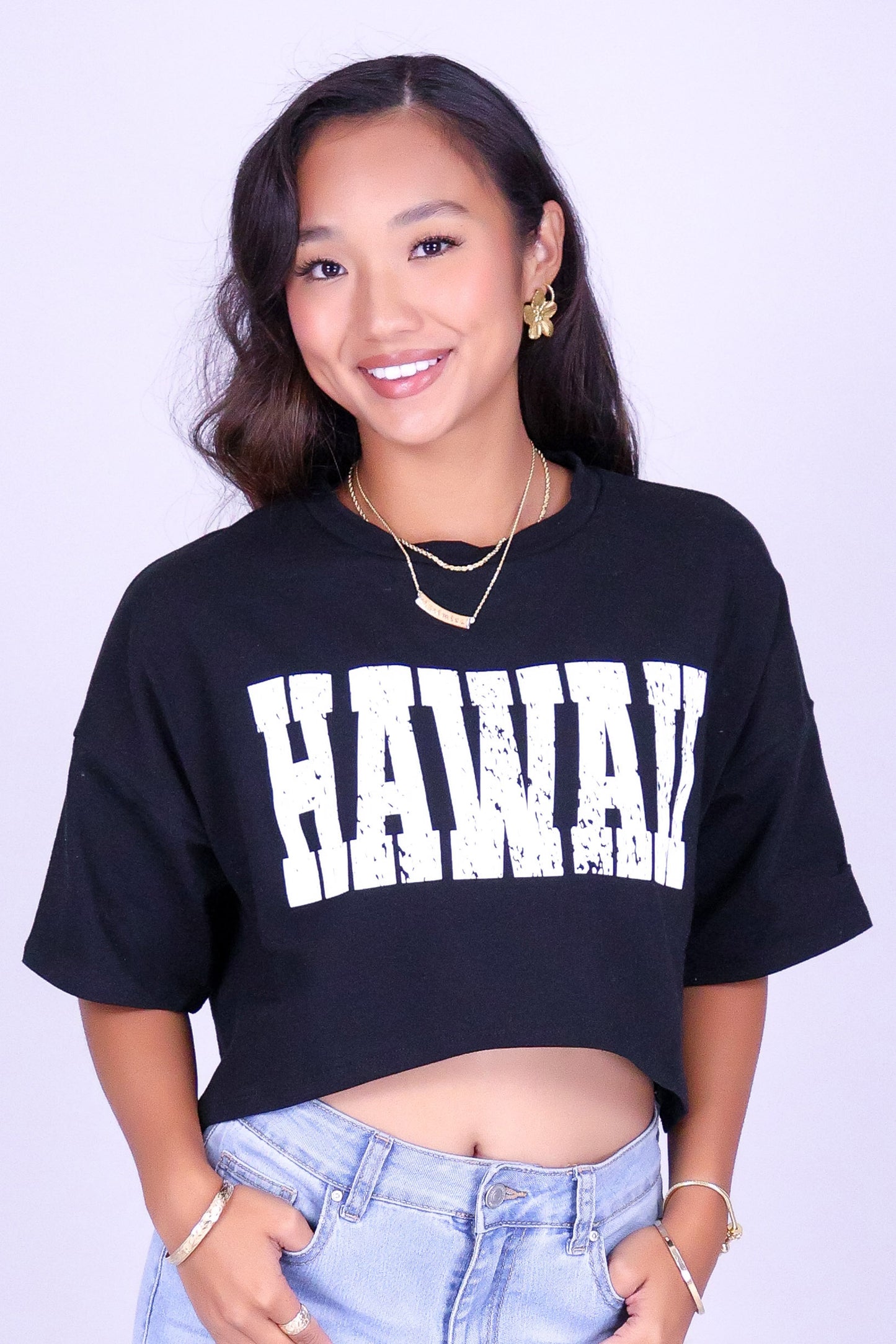HAWAII CROP TEE