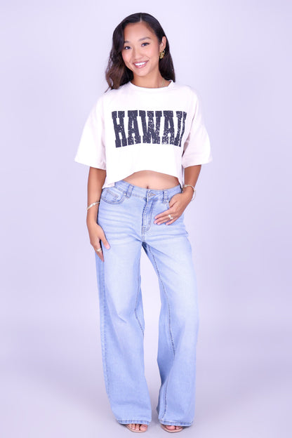 HAWAII CROP TEE