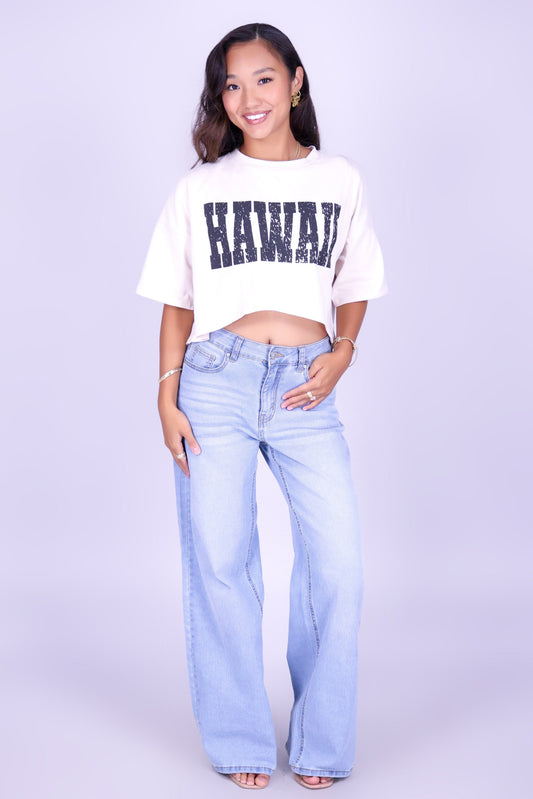 HAWAII CROP TEE