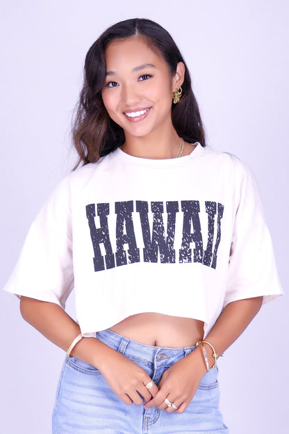 HAWAII CROP TEE