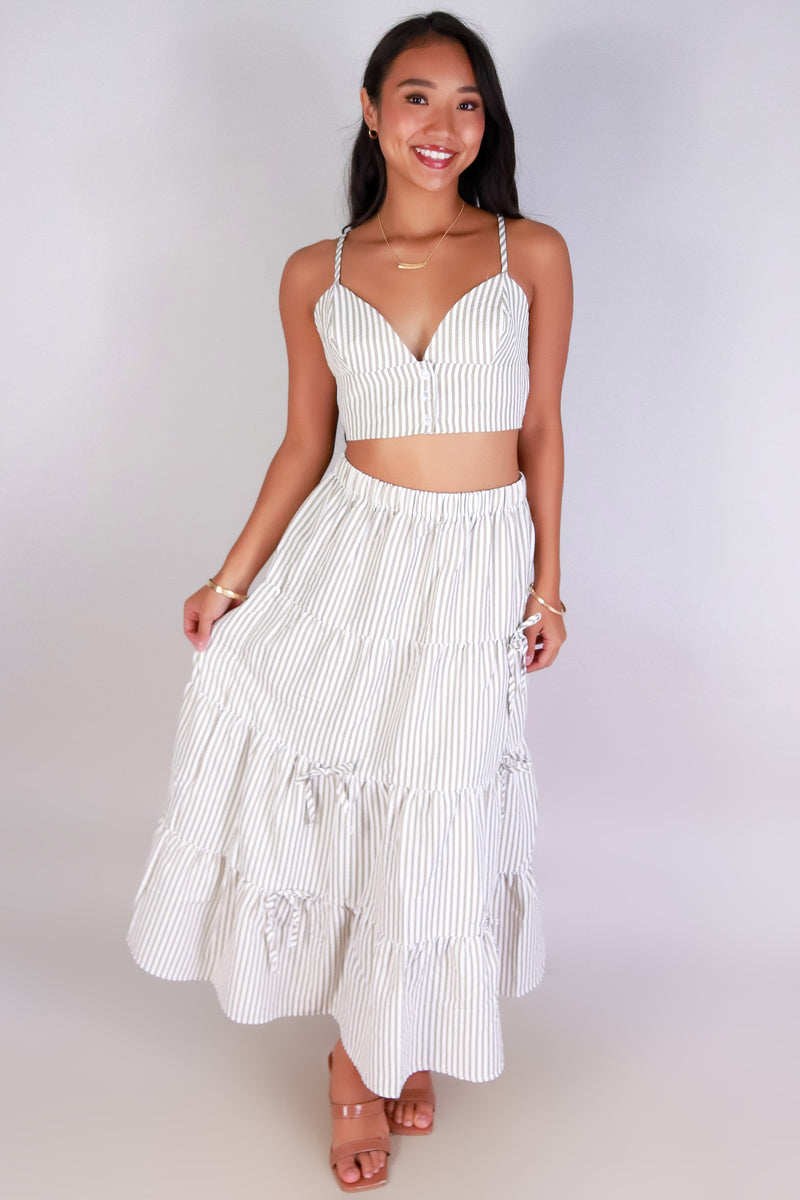 Jeans Warehouse Hawaii - MATCHING SEPARATES - MADE YOU LOOK CROP TOP | By LOVE POEM