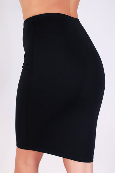 Jeans Warehouse Hawaii - KNIT SHORT SKIRT - I DON'T MIND SKIRT | By CHOCOLATE USA