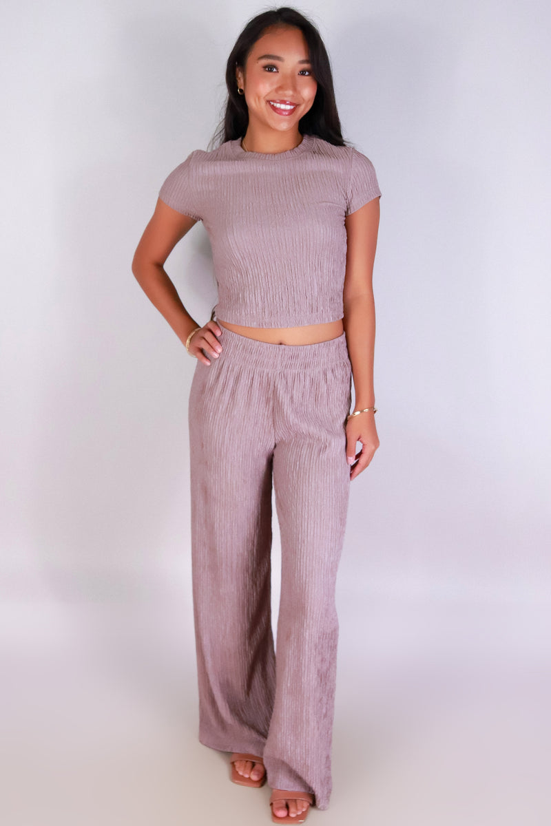 Jeans Warehouse Hawaii - MATCHING SEPARATES - CHIC IN MOTION PANTS | By LOVE POEM
