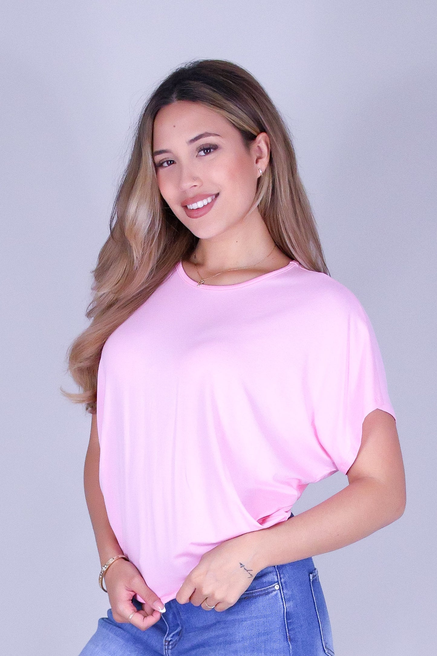 JUST IN CASE DOLMAN TOP