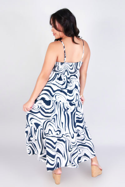 MEADOW TWIRL MIDI DRESS