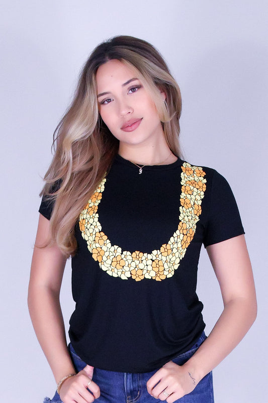 CLUSTERED PUAKENIKENI TEE