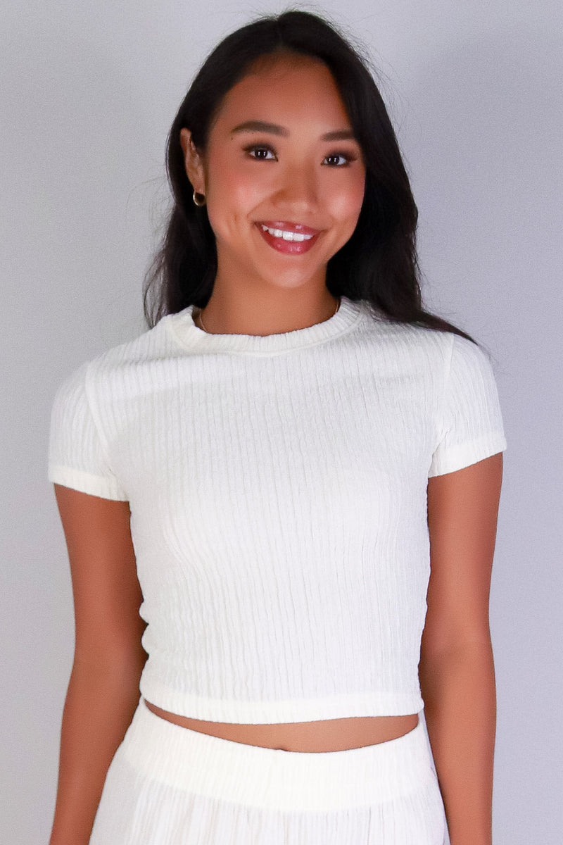 Jeans Warehouse Hawaii - MATCHING SEPARATES - CHIC IN MOTION TOP | By LOVE POEM