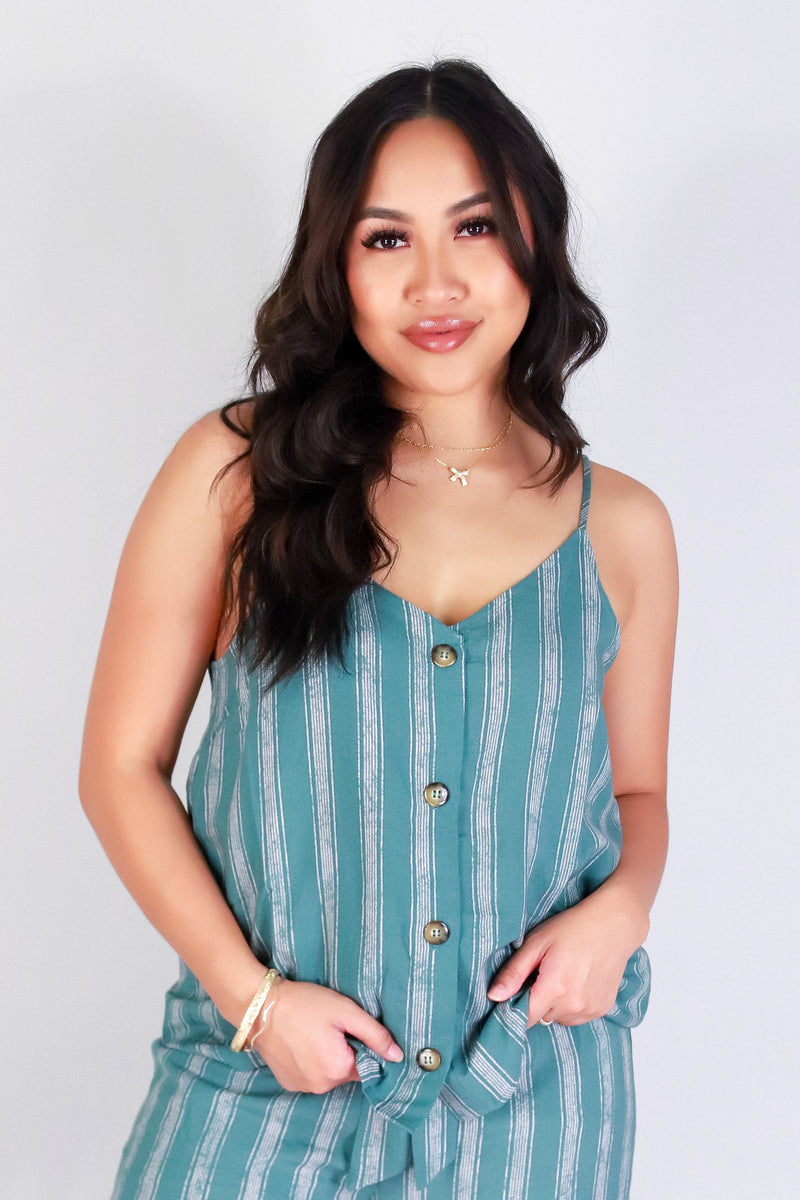 STRIPE AND SWAY TOP