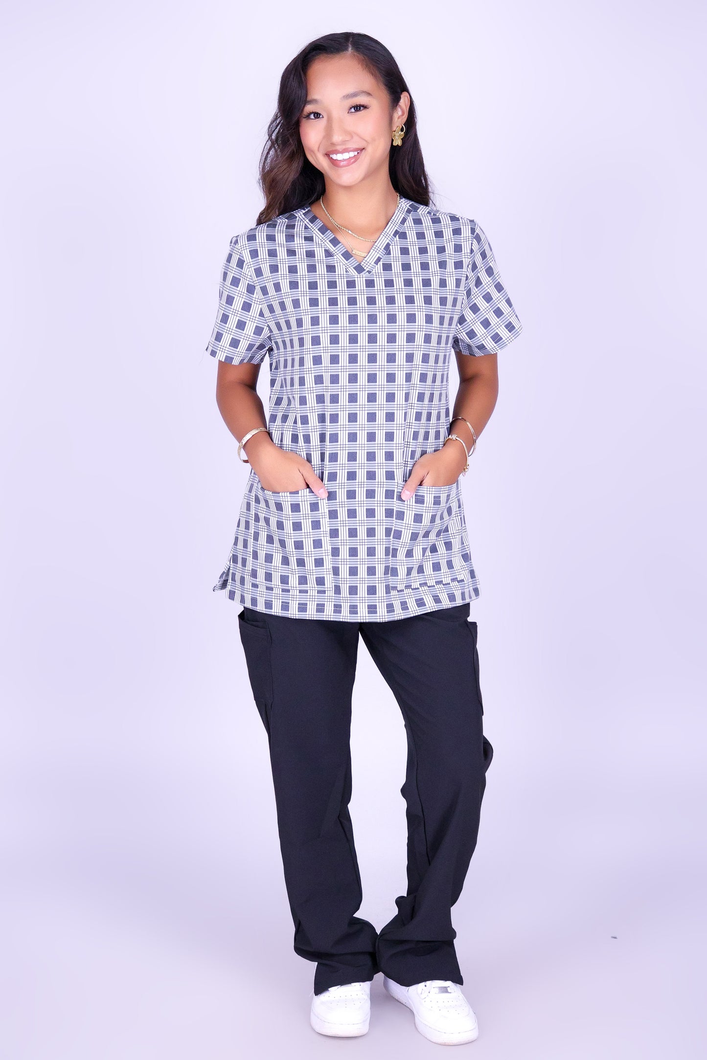 PALAKA SCRUB TOP