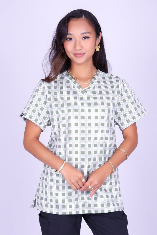 PALAKA SCRUB TOP