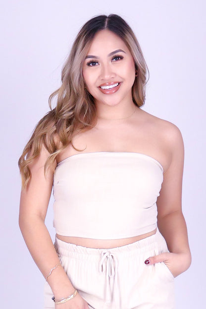 TIE THE KNOT TUBE TOP