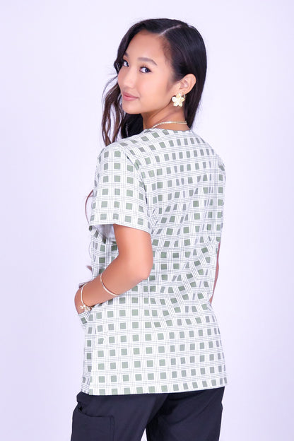 PALAKA SCRUB TOP