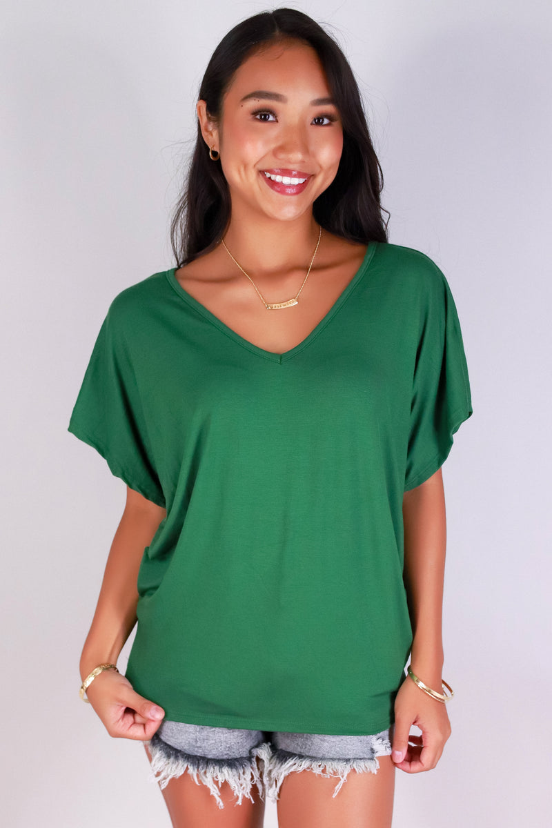 Jeans Warehouse Hawaii - SOLID DOLMAN TOPS - CLOUD NINE DOLMAN TOP | By ADARA