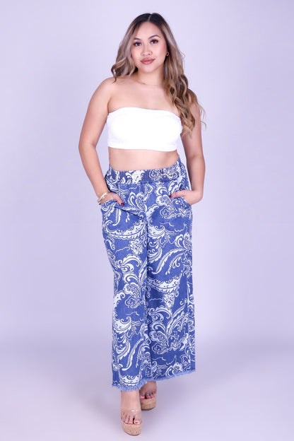 FREE SPIRIT PAISLEY PANTS