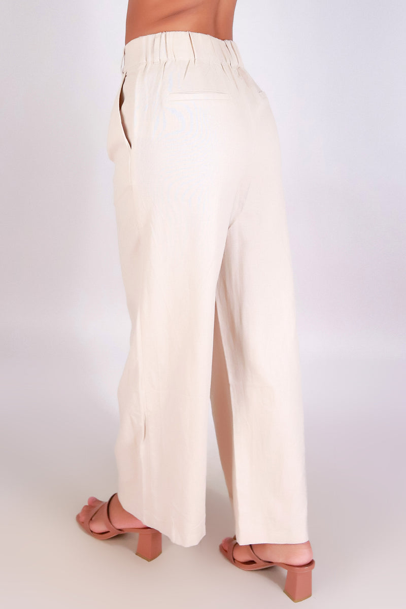Jeans Warehouse Hawaii - SOLID WOVEN CAPRI&