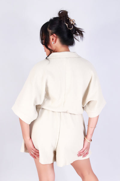 NUDE & NEUTRAL ROMPER