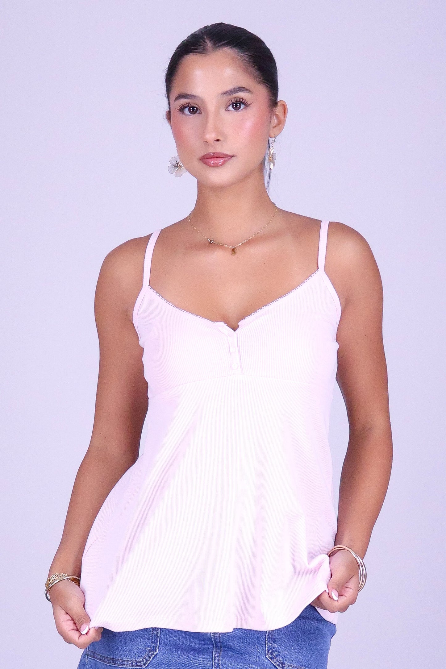 SLOW DAYS BABYDOLL TOP
