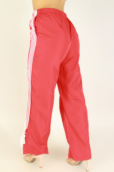 Jeans Warehouse Hawaii - SOLID WOVEN PANTS - STREET STRIPE PANTS | By CHERRY MELLOW