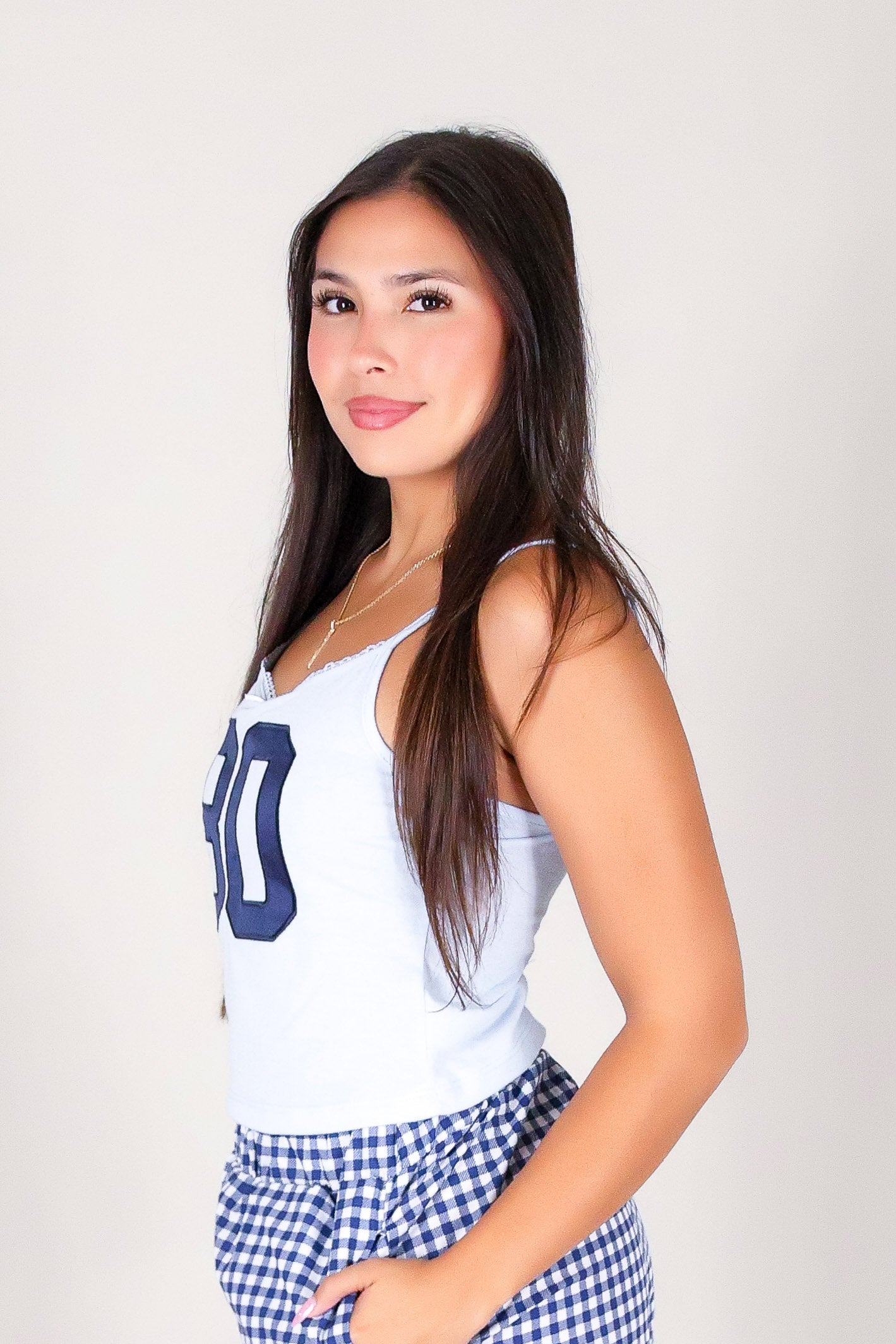 SOFT SUNDAY GINGHAM SET (2PC)