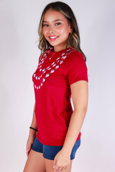 Jeans Warehouse Hawaii - S/S SCREEN - LOKELANI LEI TEE | By LUZ
