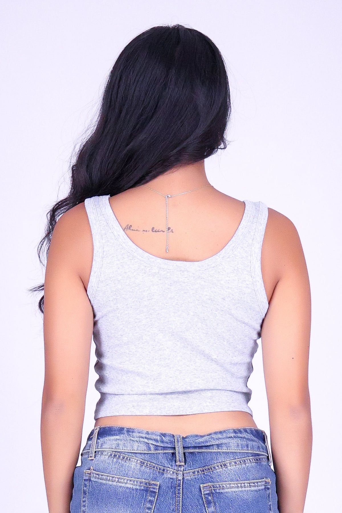 MEET ME OUTSIDE CROP TANK