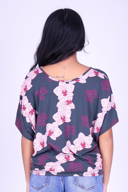 ORCHID DOLMAN TOP