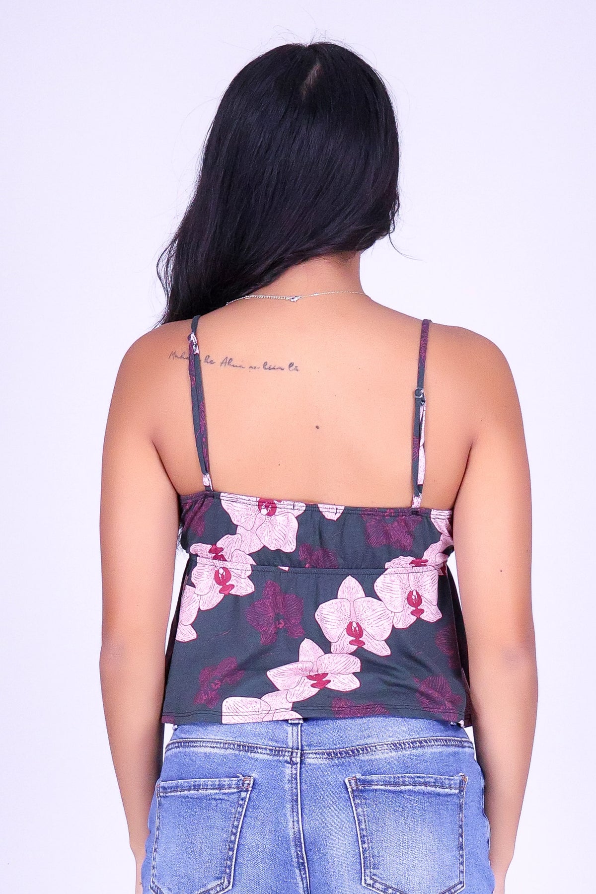ORCHID BABYDOLL TOP