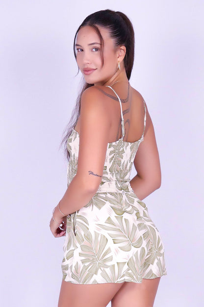 MONSTERA BLOOM ROMPER