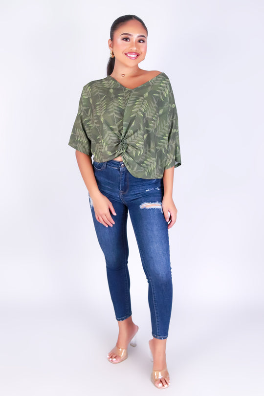 HELICONIA TWIST BOTTOM TOP