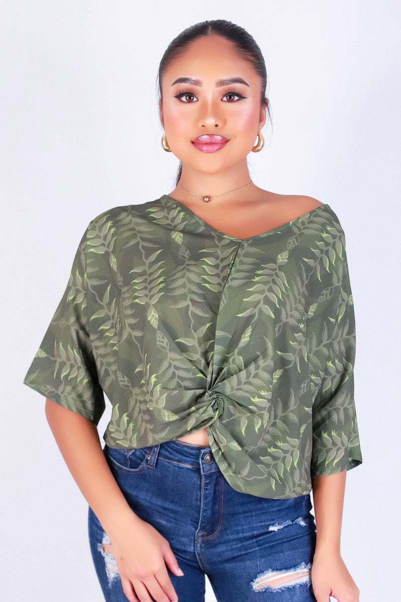 HELICONIA TWIST BOTTOM TOP