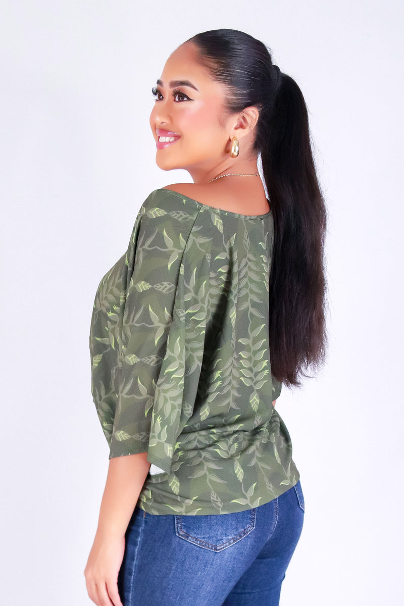 HELICONIA TWIST BOTTOM TOP