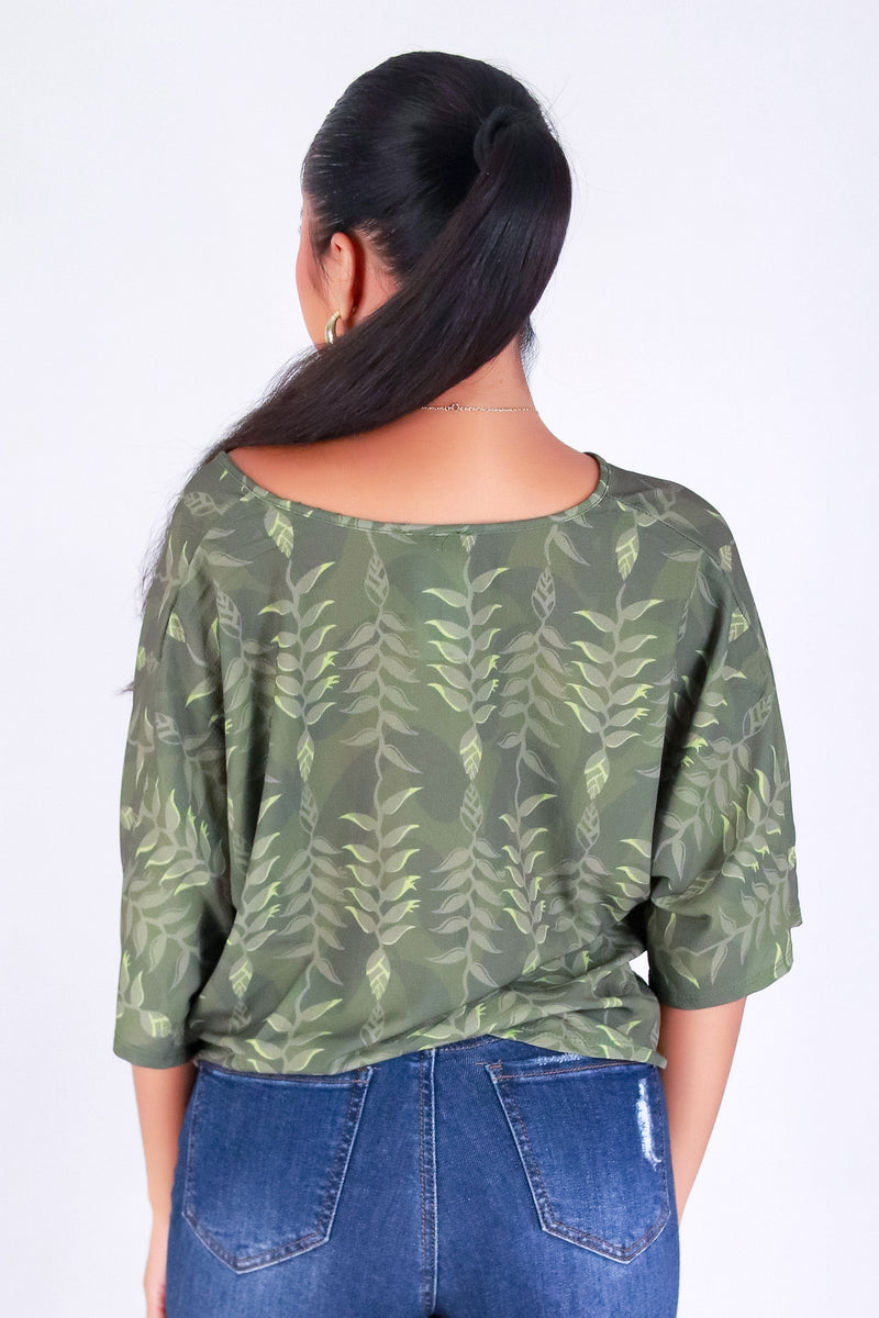 HELICONIA TWIST BOTTOM TOP