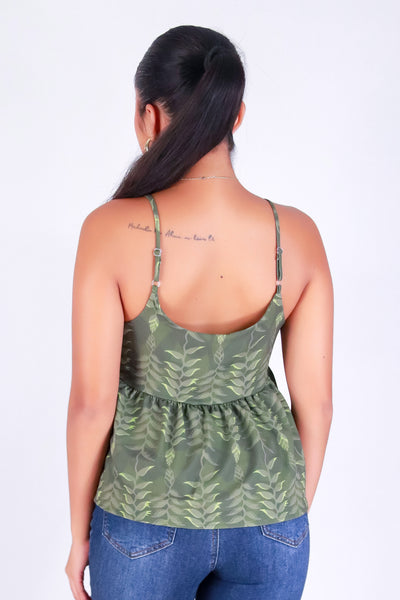 HELICONIA BABYDOLL TOP