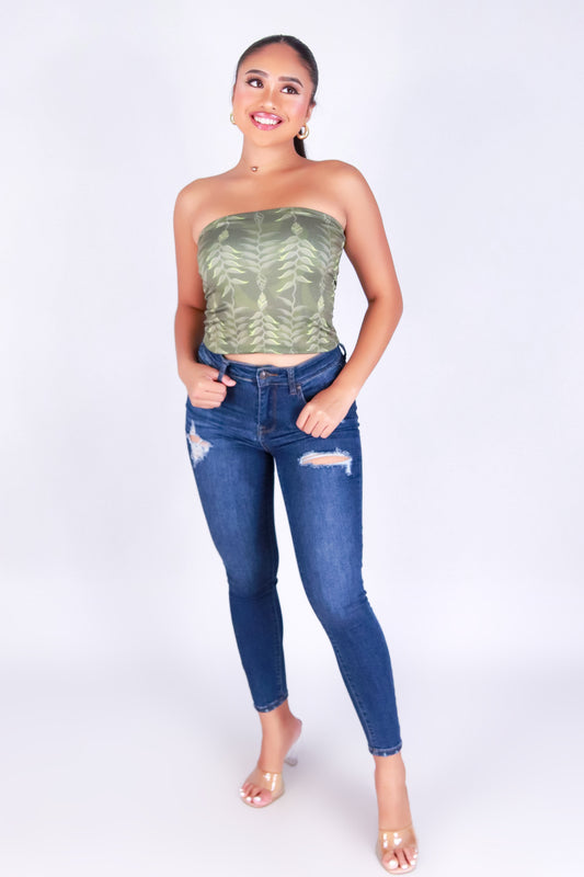 HELICONIA TUBE TOP