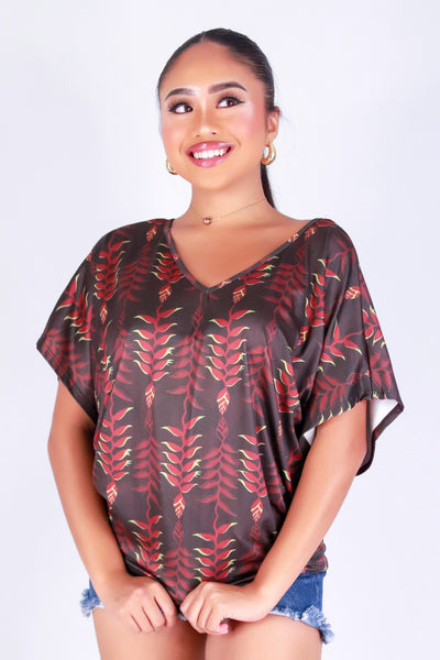 HELICONIA DOLMAN TOP
