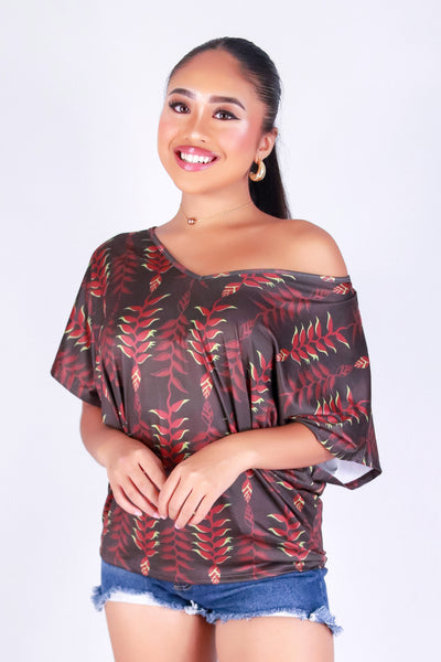 HELICONIA DOLMAN TOP