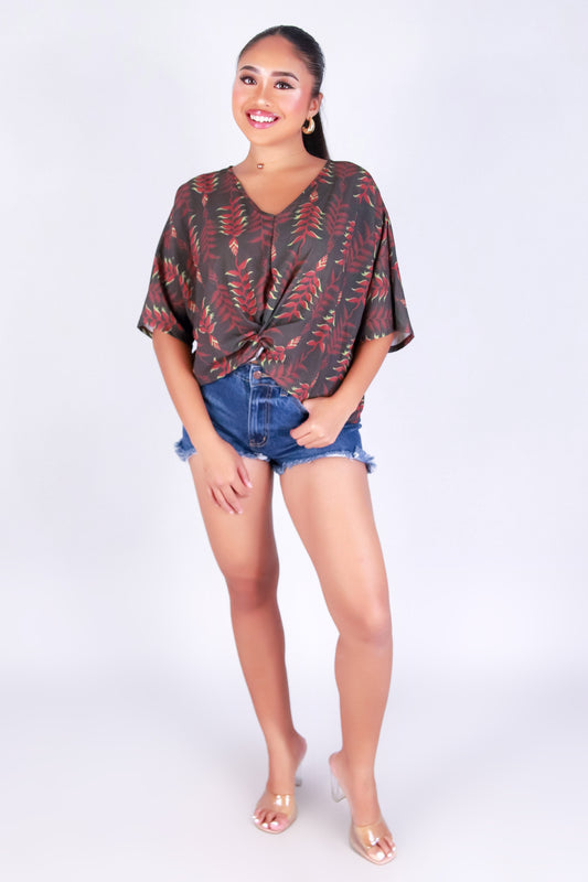 HELICONIA TWIST BOTTOM TOP