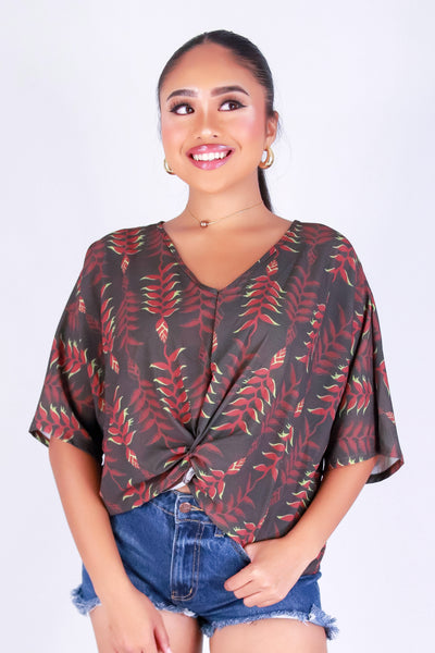 HELICONIA TWIST BOTTOM TOP