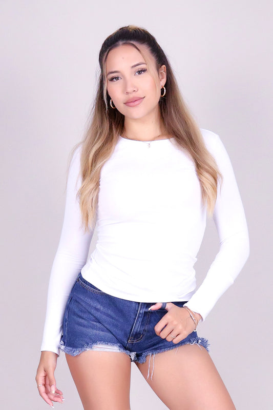 HI THERE LONG SLEEVE TOP
