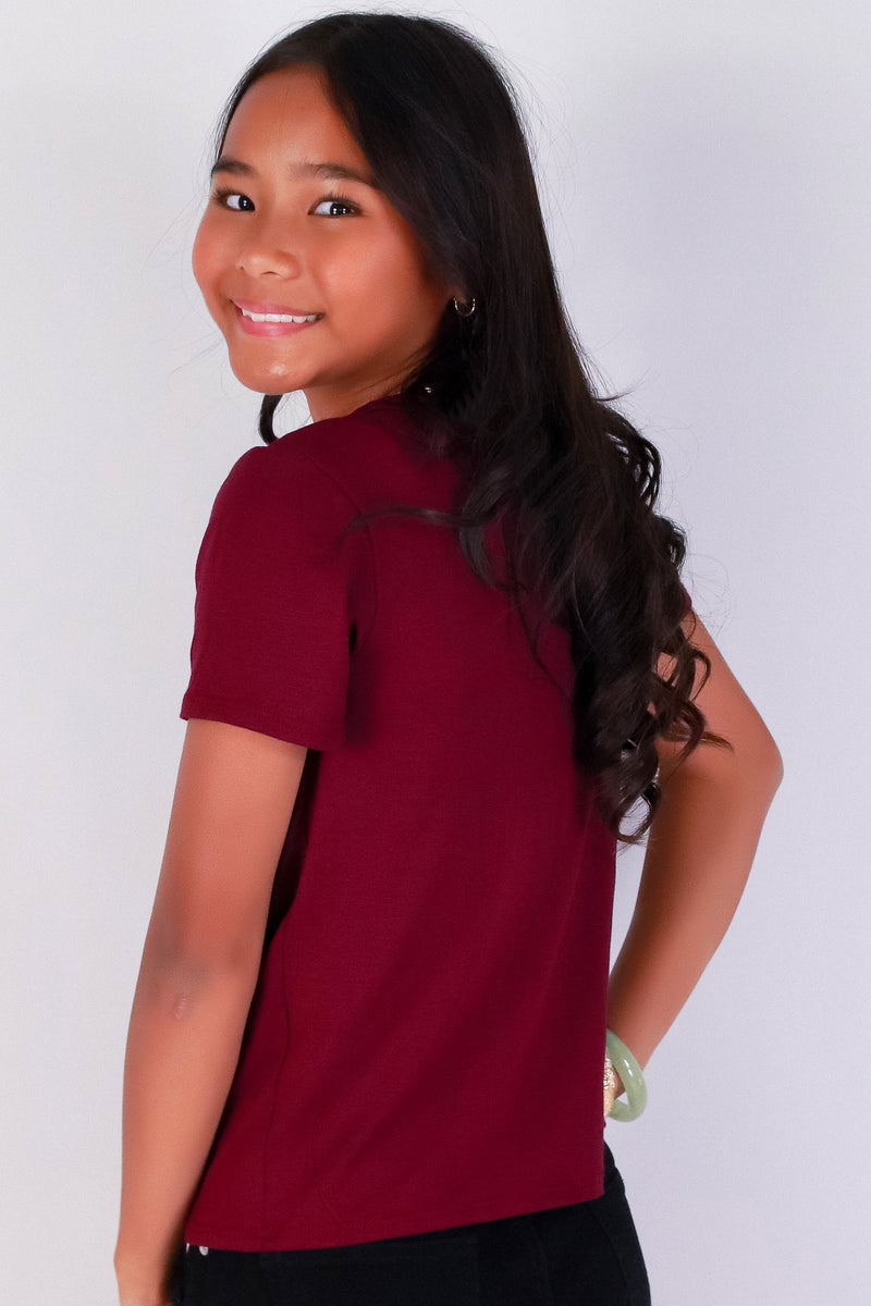 Jeans Warehouse Hawaii - S/S PRINT 7-16 - CROWN FLOWER LEI TEE | KIDS SIZE 7-16 | By LUZ