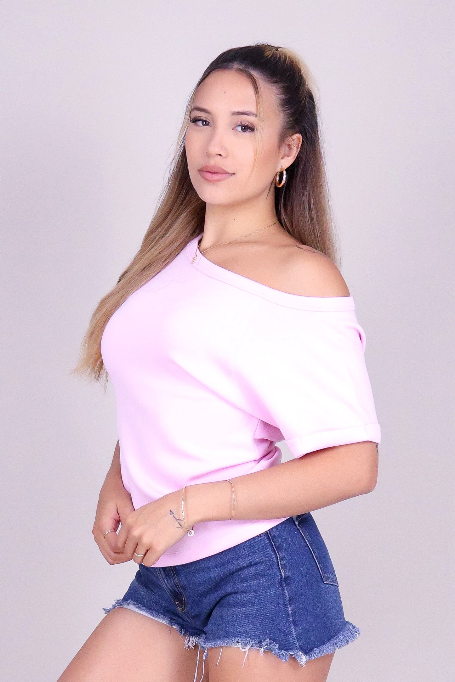 CLOUDFORM OFF SHOULDER TOP