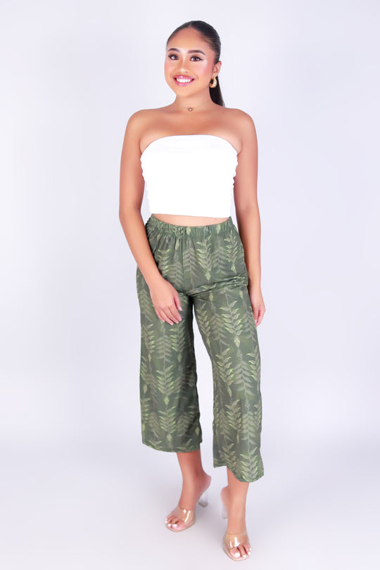 HELICONIA CAPRI PANTS