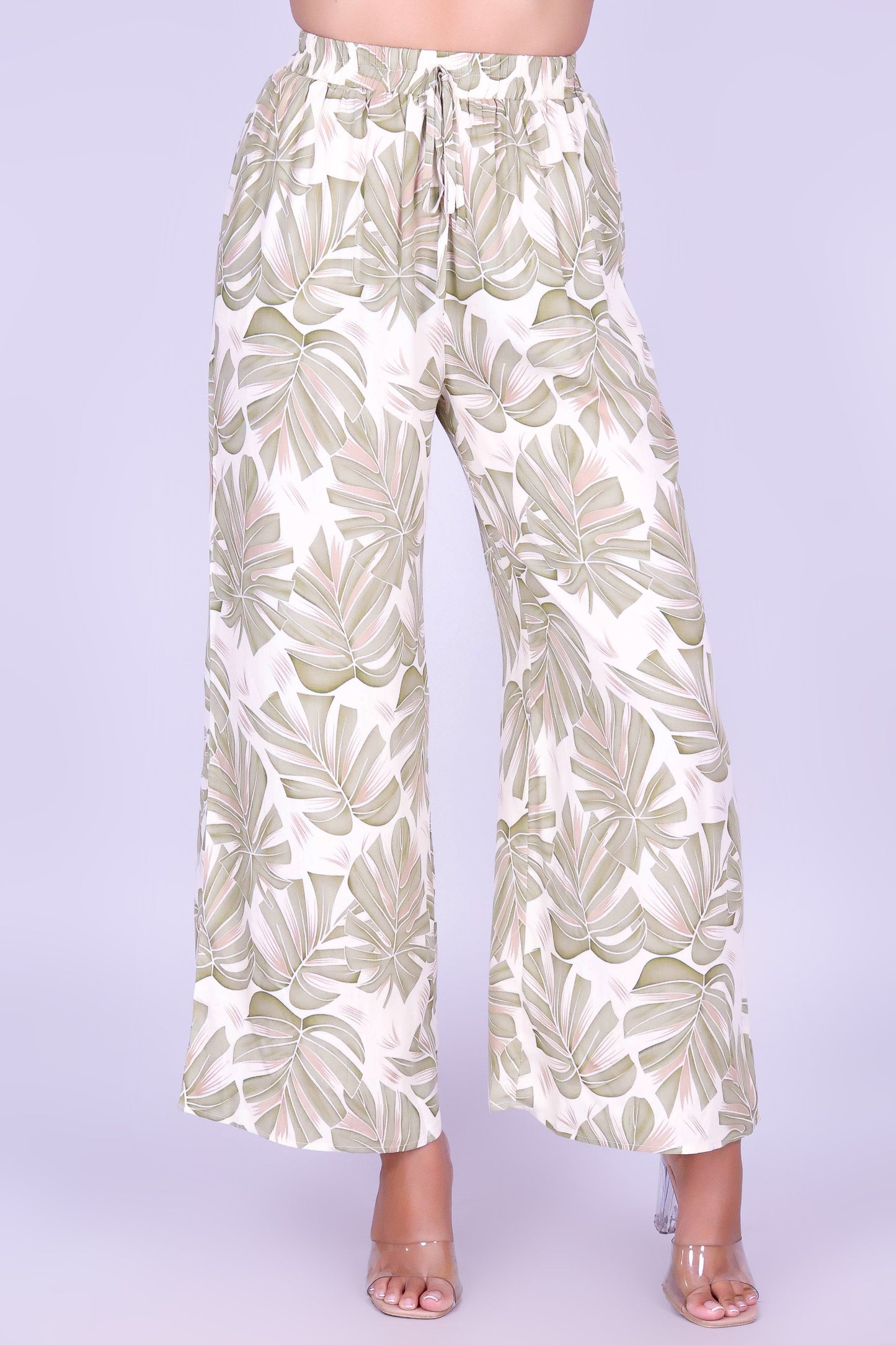 MONSTERA BLOOM PANTS