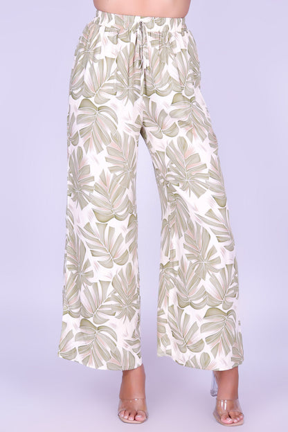 MONSTERA BLOOM PANTS
