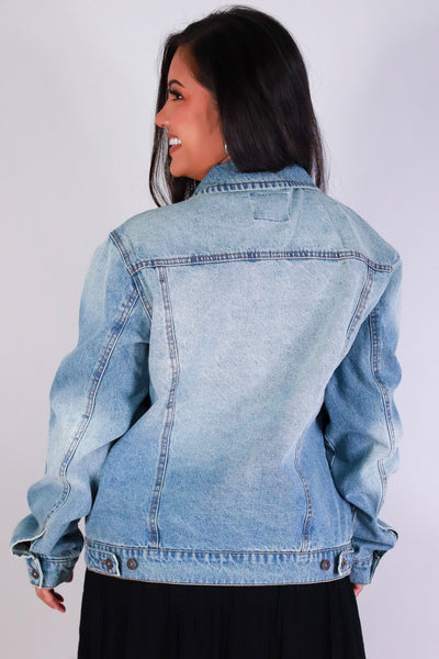 Jeans Warehouse Hawaii - PLUS DENIM JACKETS - STANDING ON BUSINESS DENIM JACKET | By ULTIMATE OFFPRICE