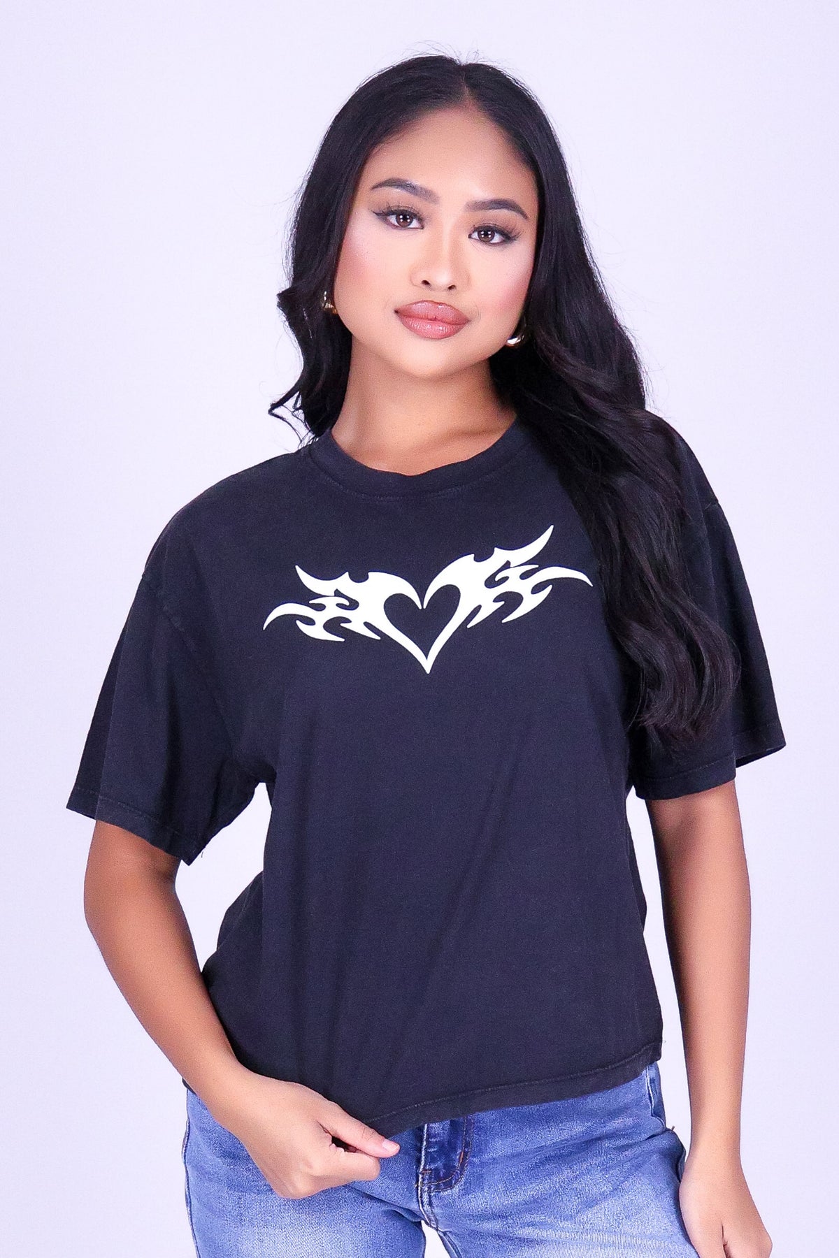 HEART RAZOR TEE
