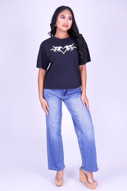 HEART RAZOR TEE