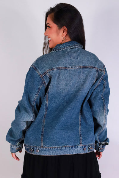 Jeans Warehouse Hawaii - PLUS DENIM JACKETS - STANDING ON BUSINESS DENIM JACKET | By ULTIMATE OFFPRICE