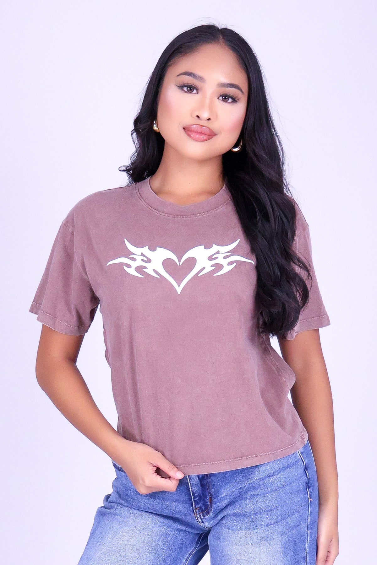 HEART RAZOR TEE